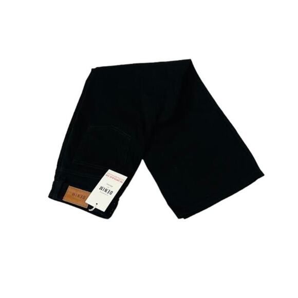 NWT! Sezane Le Crop Denim BLACK/NOIR  SIZE-10 - Picture 5 of 11